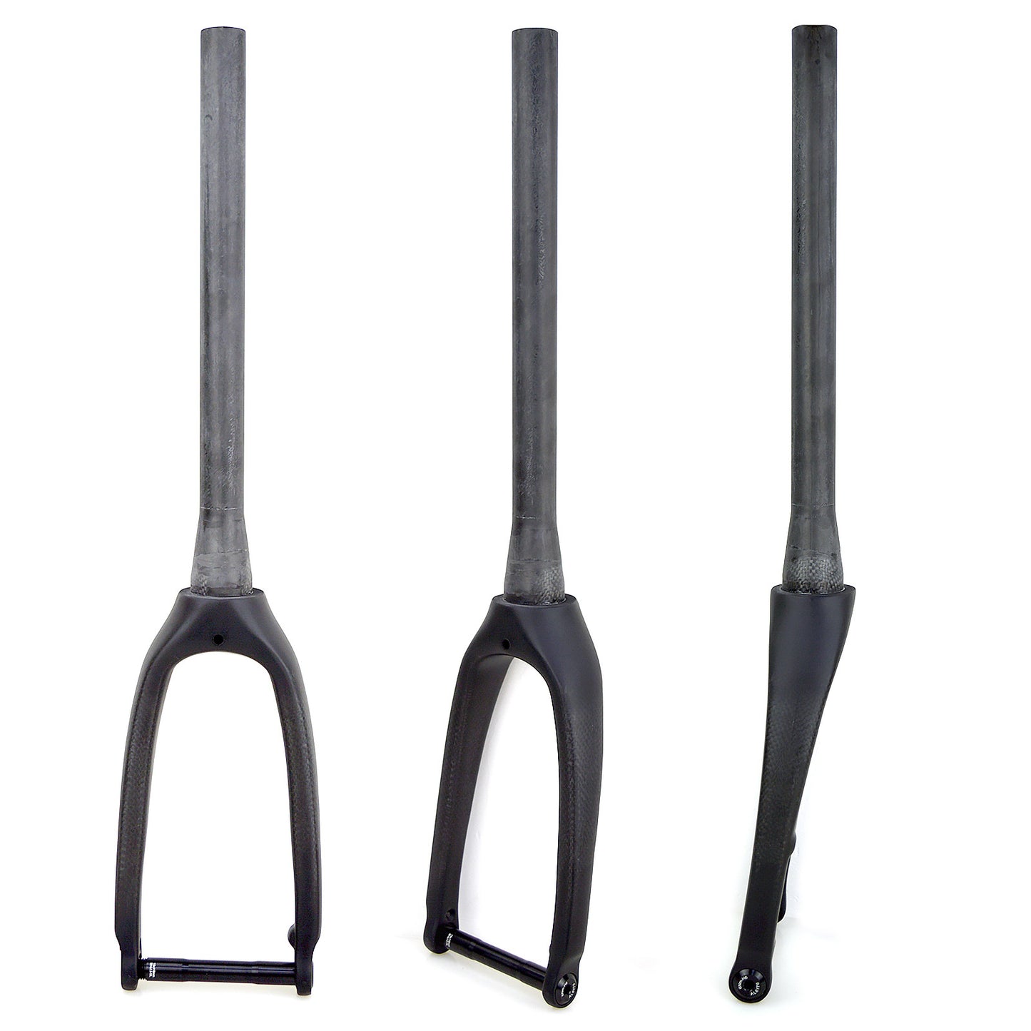 20 in 16 in Carbon Fiber 1-1/8 in or tapered BMX Folding bike Flat Mount Disc Quick Release Small Wheel Fork