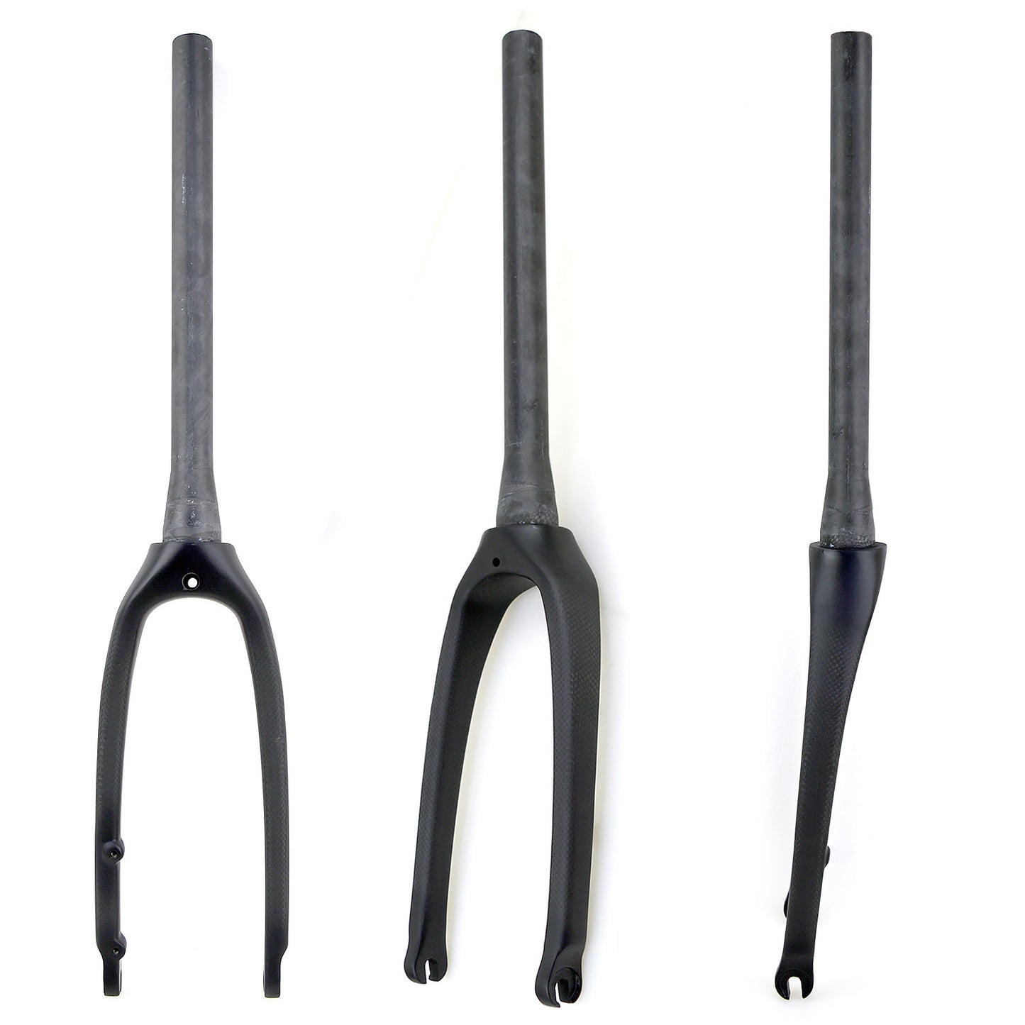 20 in 16 in Carbon Fiber 1-1/8 in or tapered BMX Folding bike Flat Mount Disc Quick Release Small Wheel Fork
