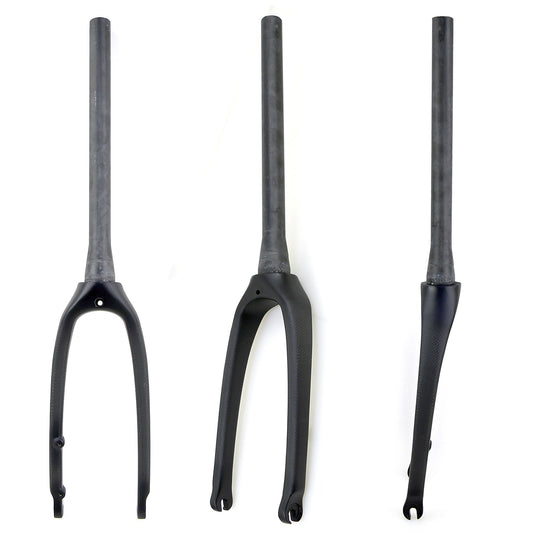 20 in 16 in Carbon Fiber 1-1/8 in or tapered BMX Folding bike Flat Mount Disc Quick Release Small Wheel Fork