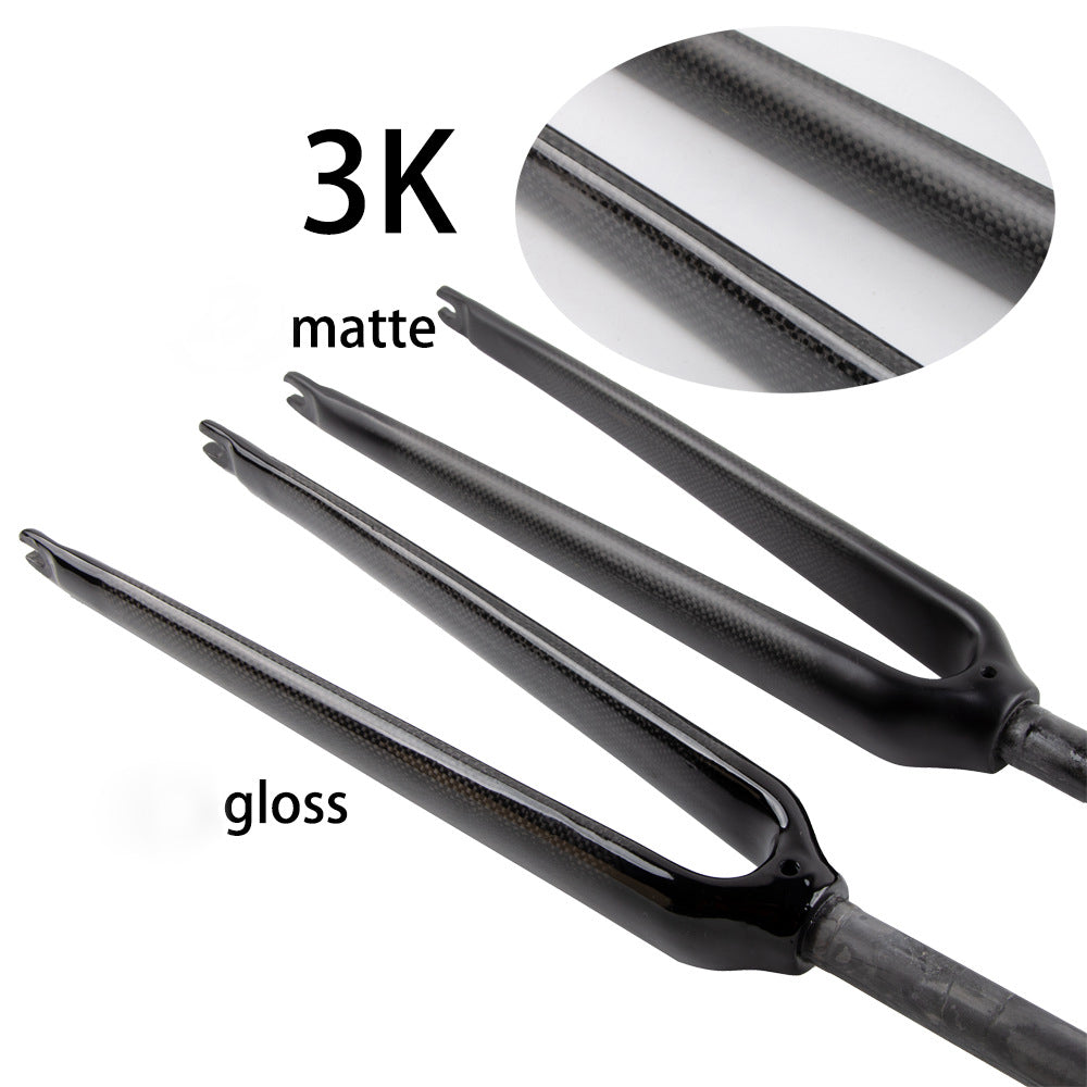 700C carbon fiber 1" Steerer Tube 25.4mm One Inch road bike Fixed Gear 1 in fork