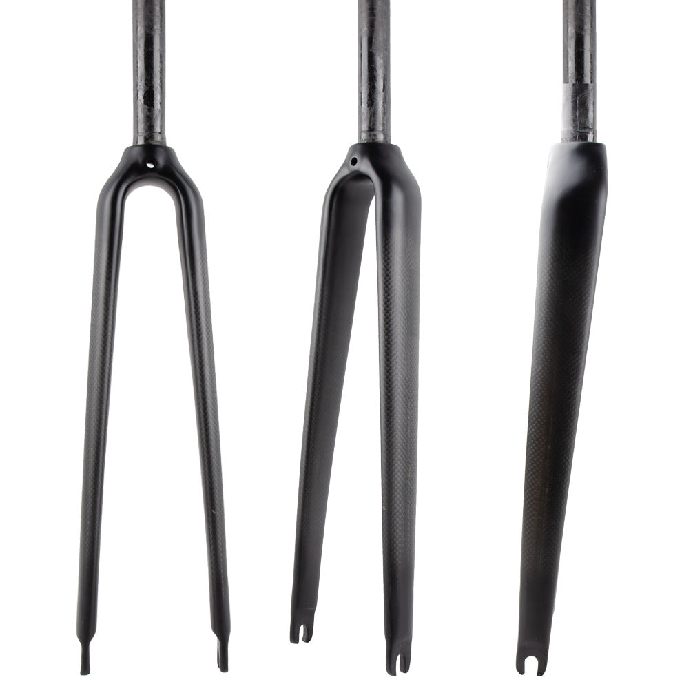 700C carbon fiber 1" Steerer Tube 25.4mm One Inch road bike Fixed Gear 1 in fork