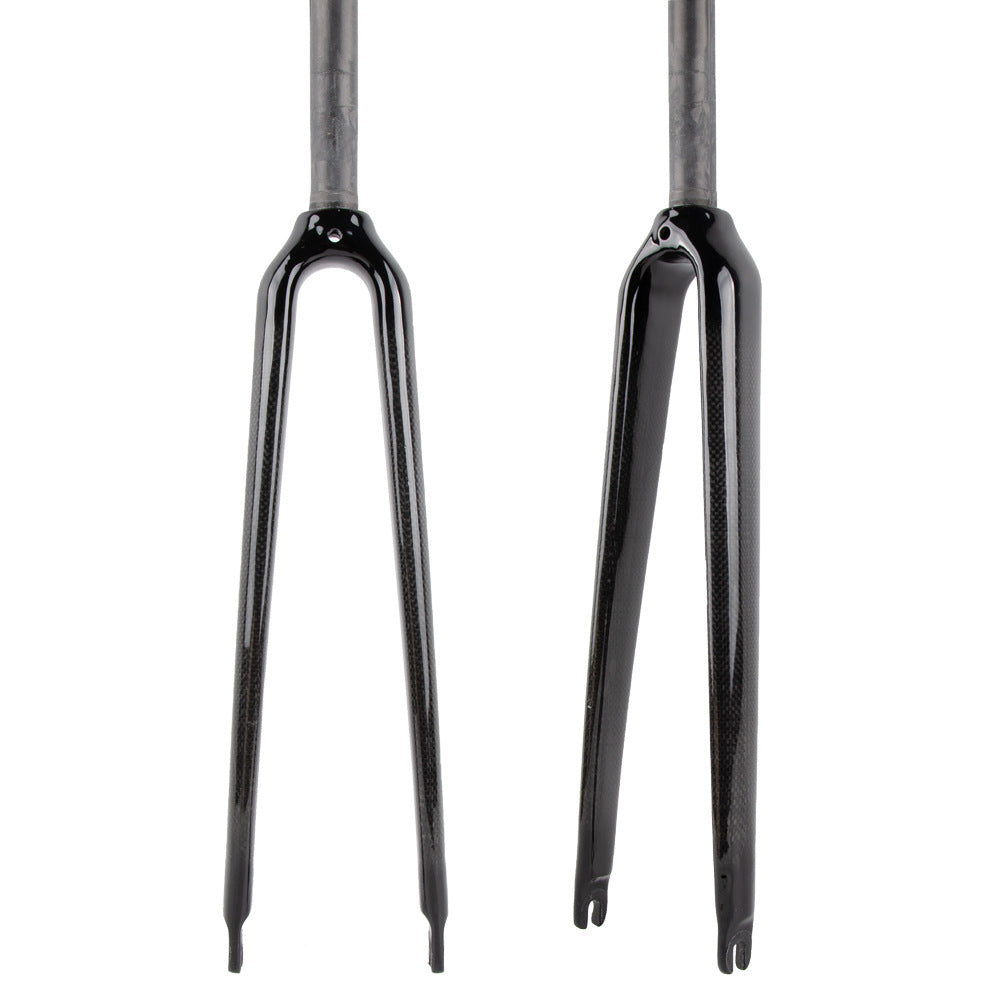 700C carbon fiber 1" Steerer Tube 25.4mm One Inch road bike Fixed Gear 1 in fork