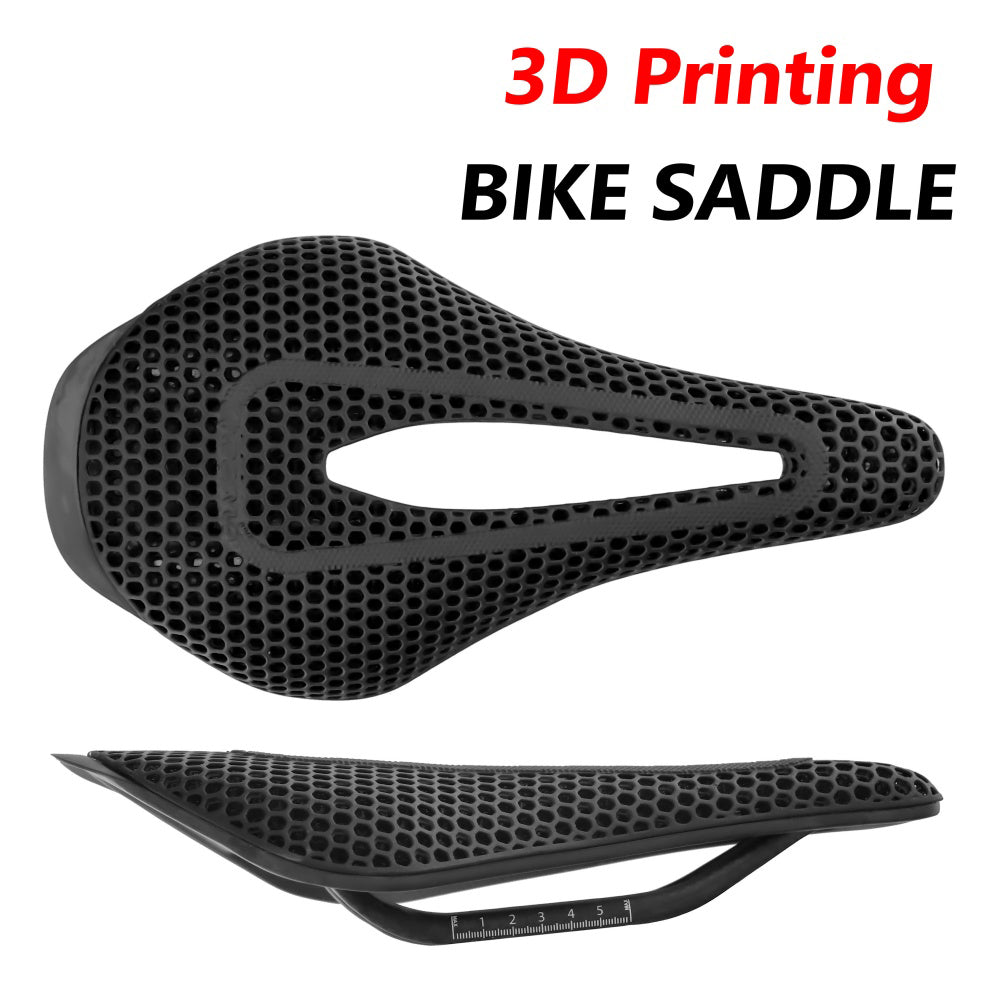 3D printed carbon fiber bicycle saddle R0