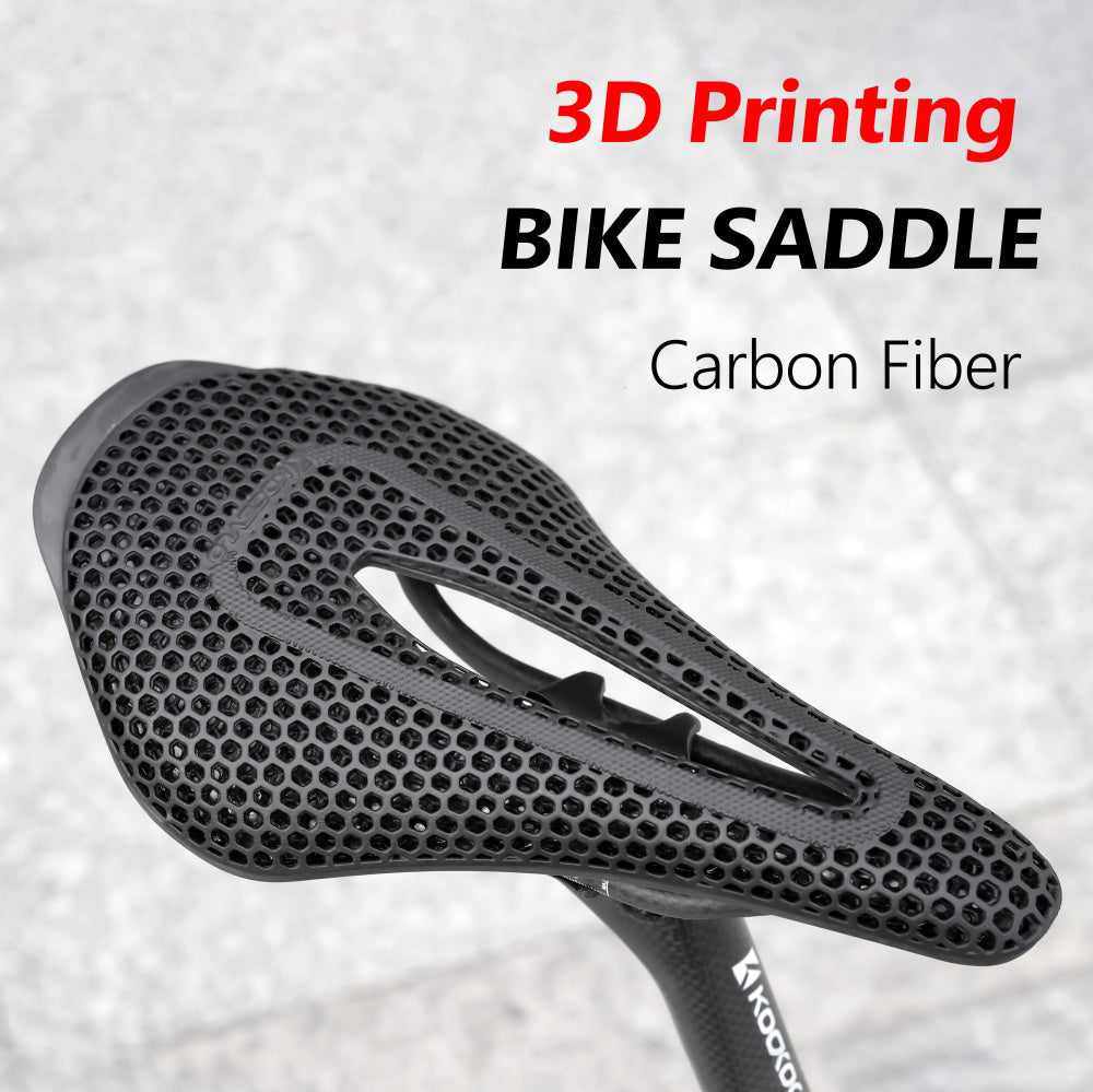 3D printed carbon fiber bicycle saddle R0