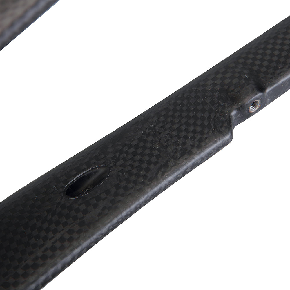 1 1/8 Straight- 700c 32c road bike Disc Brake Carbon fiber Gravel Fork -Flat Mount