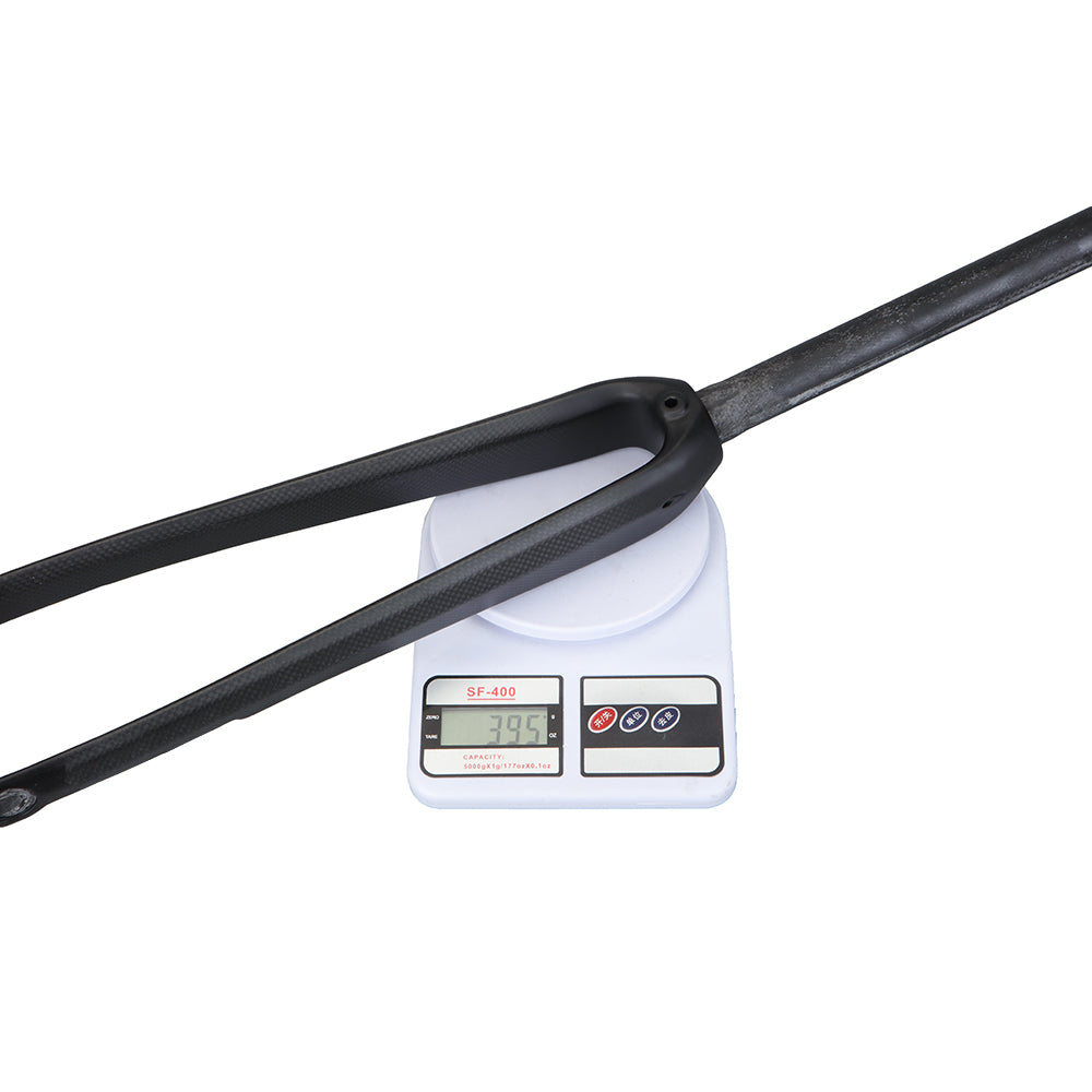 1 1/8 Straight- 700c 32c road bike Disc Brake Carbon fiber Gravel Fork -Flat Mount