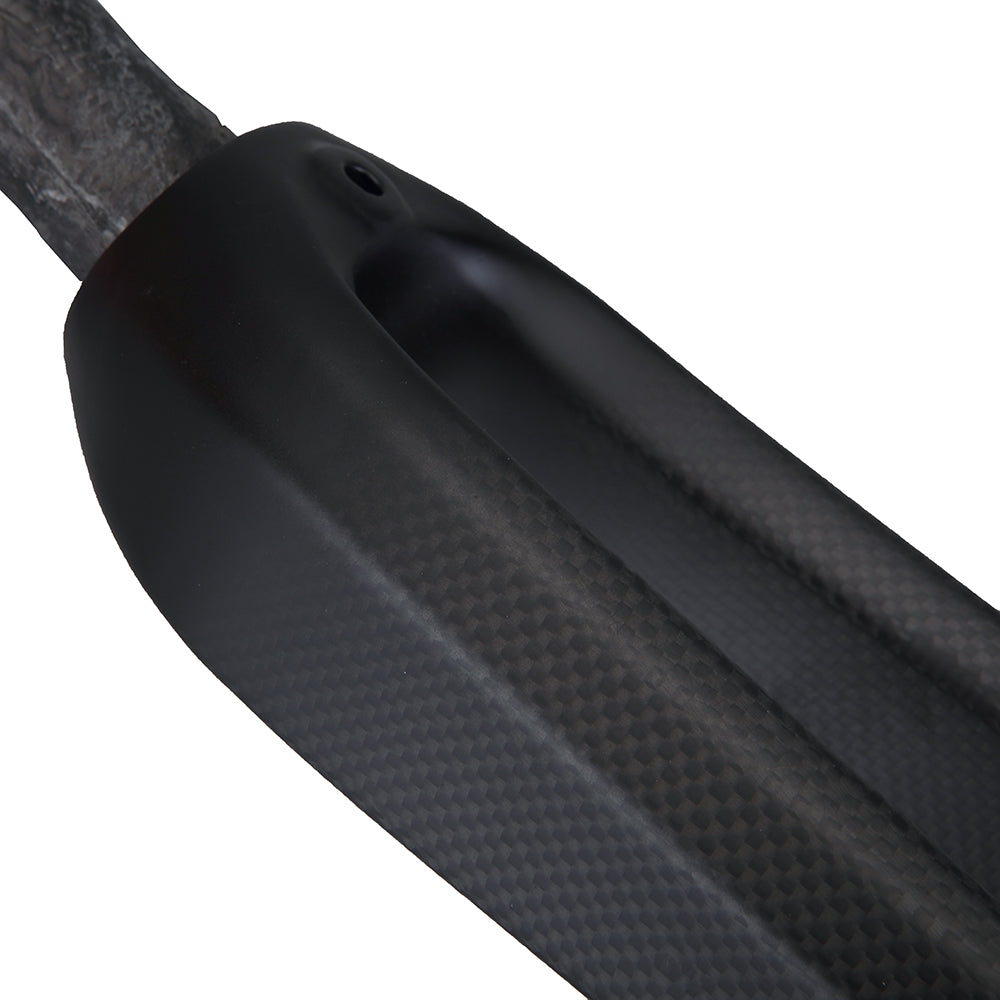 1 1/8 Straight- 700c 32c road bike Disc Brake Carbon fiber Gravel Fork -Flat Mount