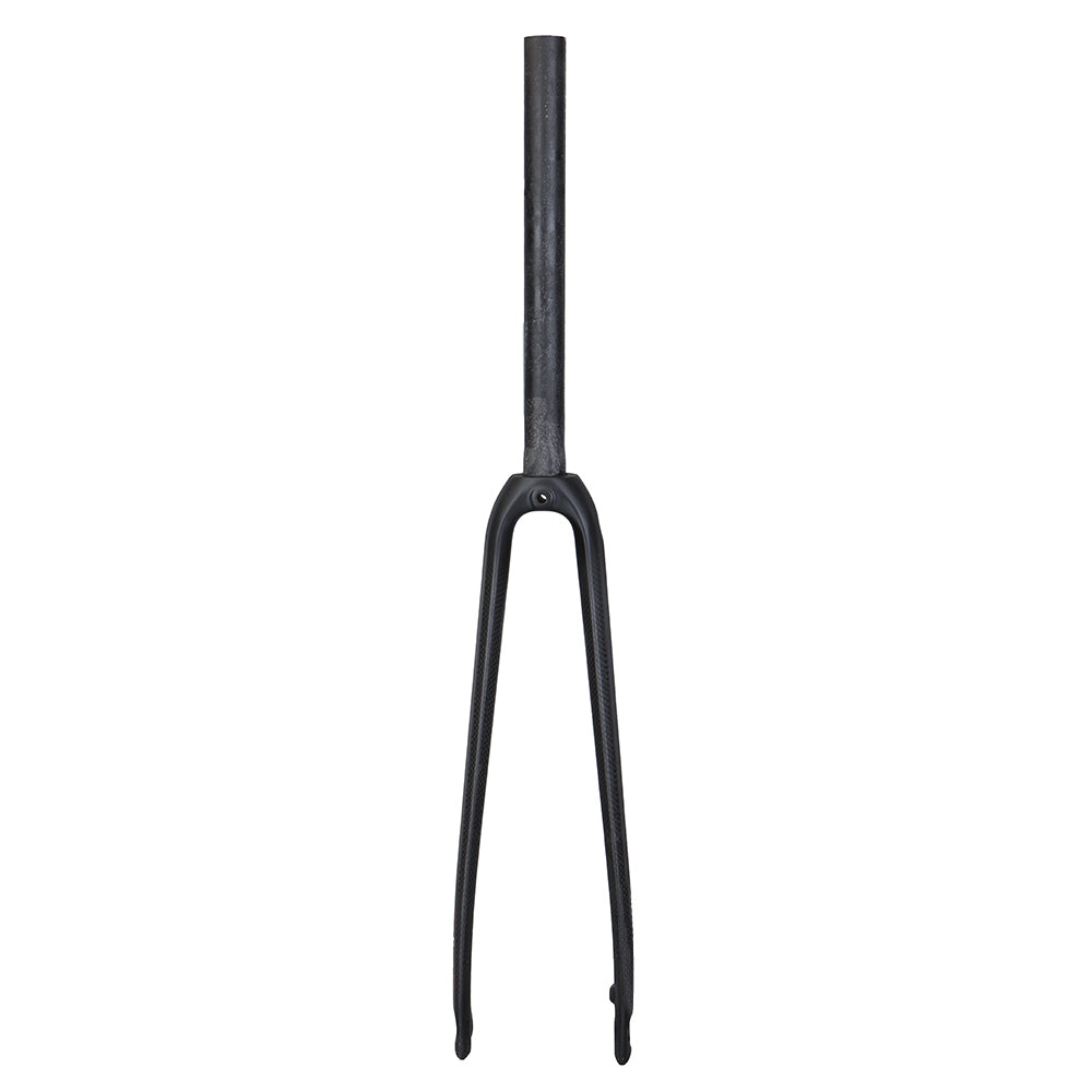 1 1/8 Straight- 700c 32c road bike Disc Brake Carbon fiber Gravel Fork -Flat Mount