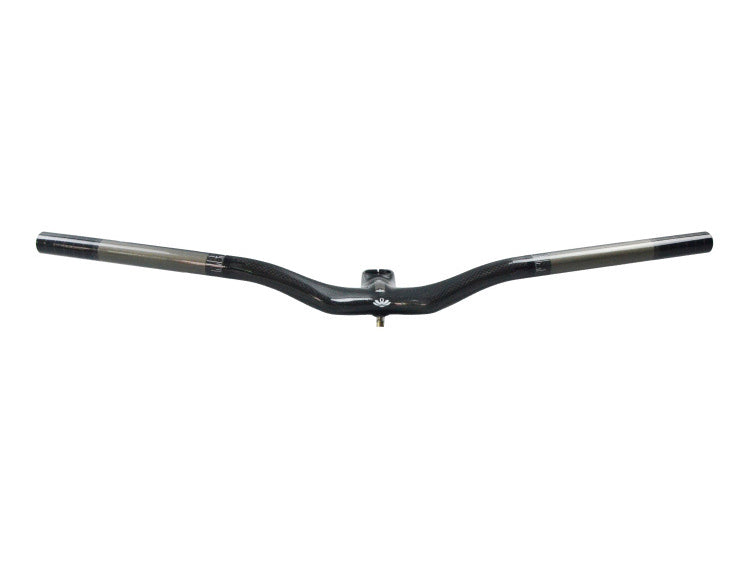 Carbon fibre MTB Handlebar with Integrated Stem for Mountain Bike