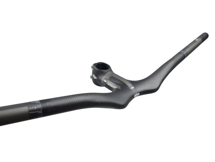 Carbon fibre MTB Handlebar with Integrated Stem for Mountain Bike
