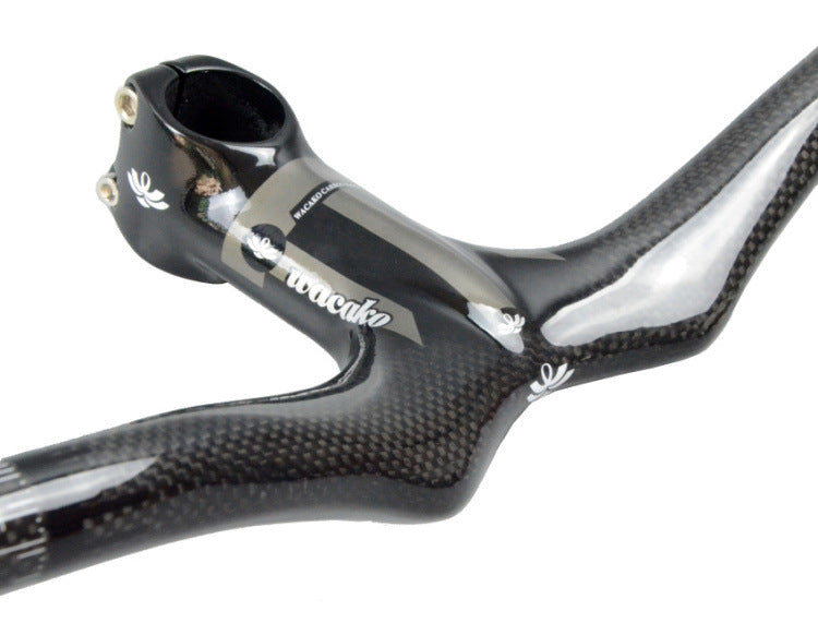 Carbon fibre MTB Handlebar with Integrated Stem for Mountain Bike