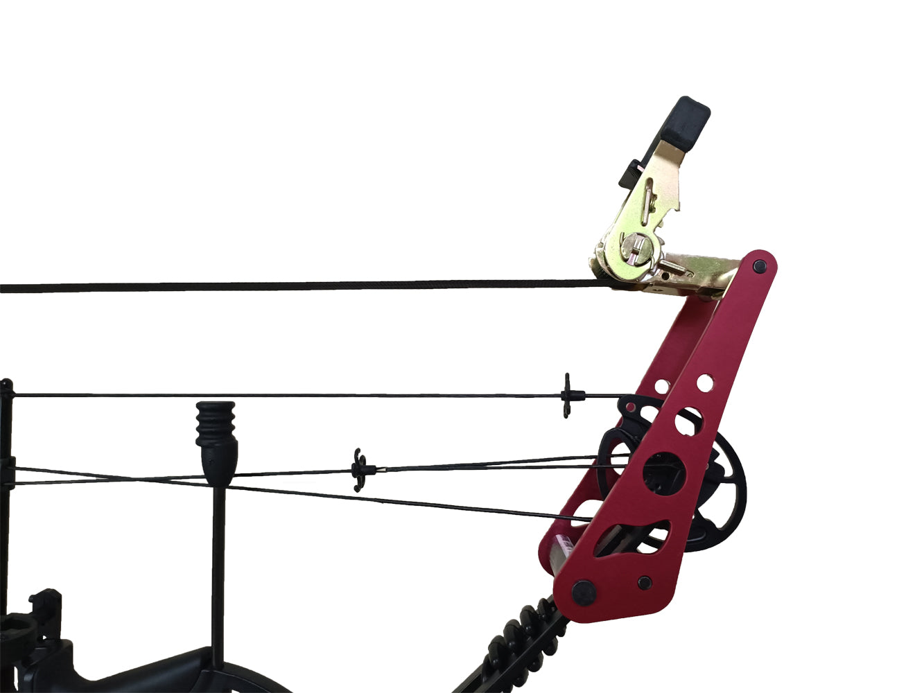 Archery Compound Portable Bow Press Open Tool Accessories String Replacement