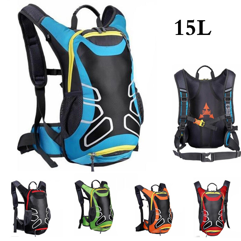 15L Rucksack Bicycle Cycling road MTB Backpack / 2L Water Bladder Bag