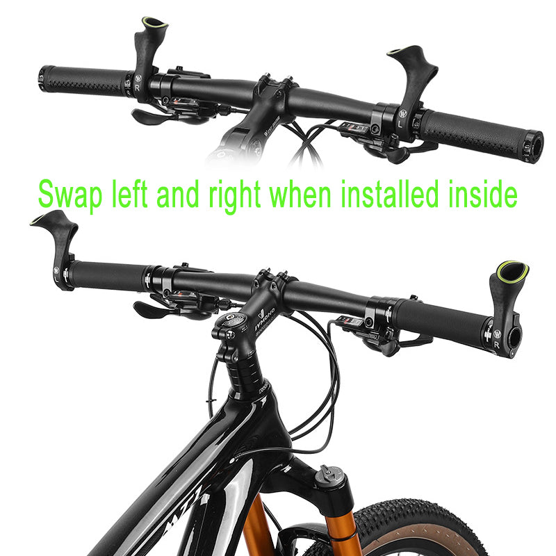 Ergonomic Design MTB Bicycle Inner handlebar bike Bar ends