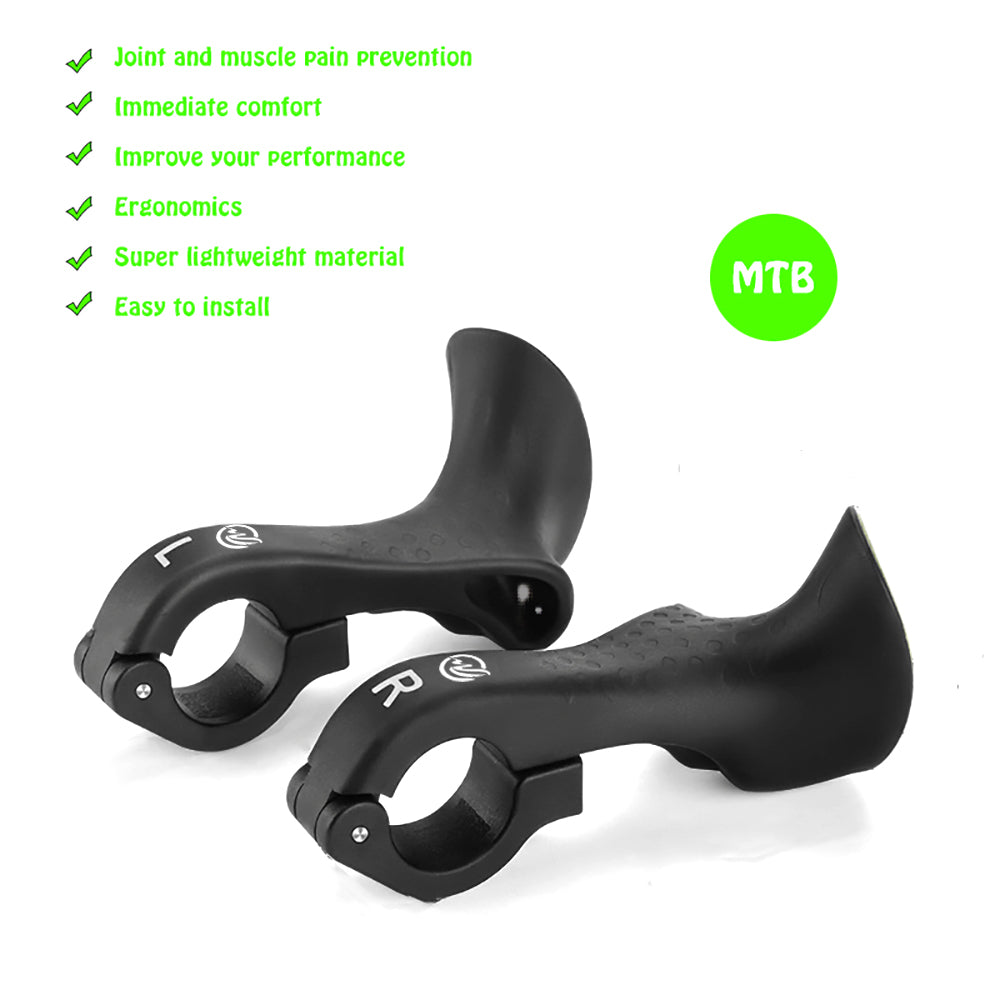 Ergonomic Design MTB Bicycle Inner handlebar bike Bar ends