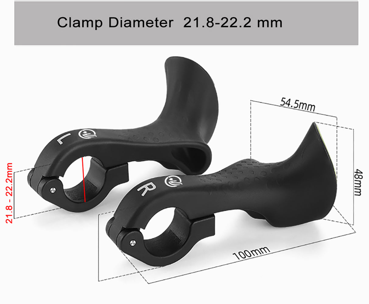 Ergonomic Design MTB Bicycle Inner handlebar bike Bar ends