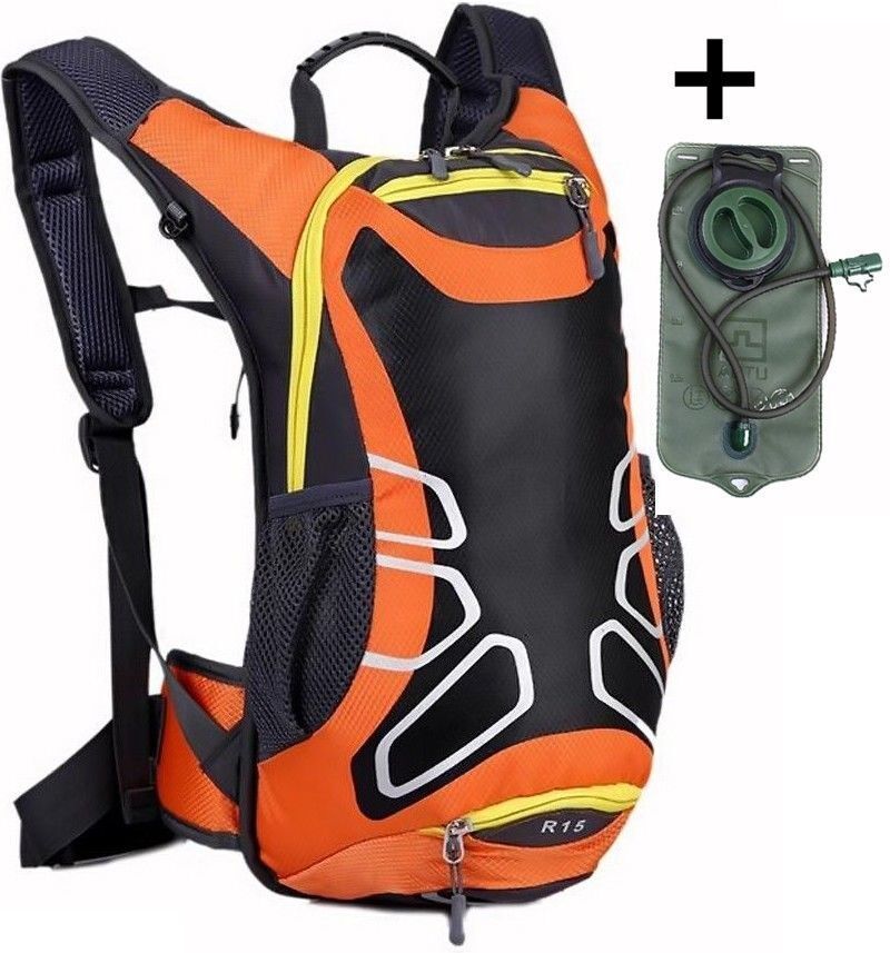 15L Rucksack Bicycle Cycling road MTB Backpack / 2L Water Bladder Bag