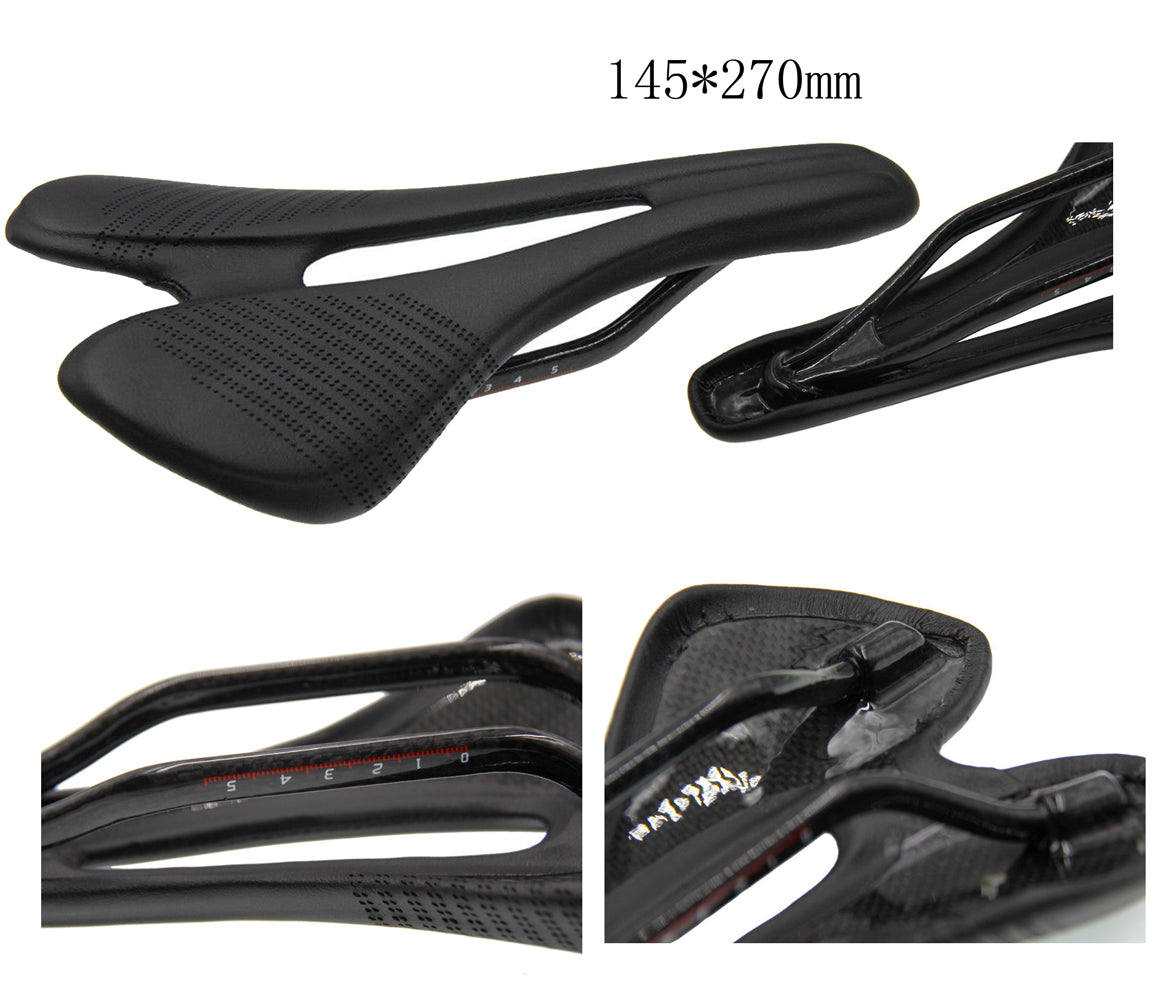 carbon fiber bicycle MTB / road bike saddle