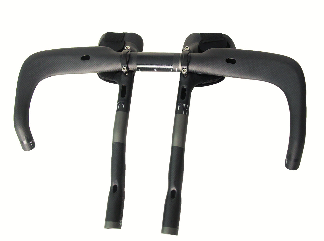 Carbon 31.8mm Time-Trial Handlebar TT Bar Road Bike Rest Triathlon Handlebars 40-46cm