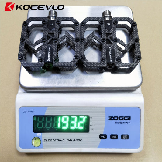 Bicycle Ultralight MTB Carbon Fiber Titanium Axle 3 Bearing Pedals