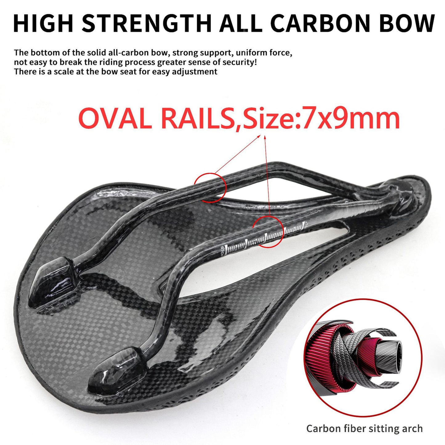 3D printed bicycle MTB Gravel road bike carbon fibre with TPU surface saddle