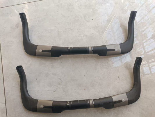Carbon fiber 31.8 mm TT Bullhorn Bar Road Bike Handlebar Triathlon 46 cm